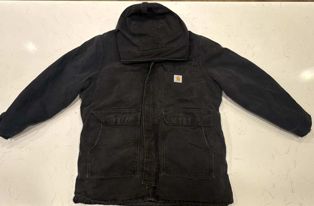 Carhartt CQ385 Size X-Large Black Duck Workwear Jacket